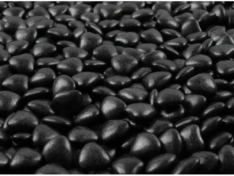 dragees coeur noir