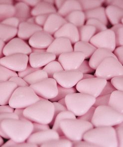 dragees coeur rose