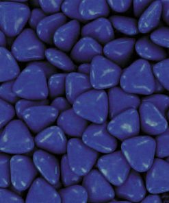 dragées coeur bleu roi