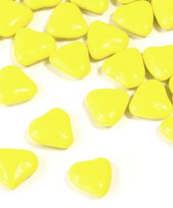 Alternative view of Dragées cœur - Jaune - 500 g - Majesty