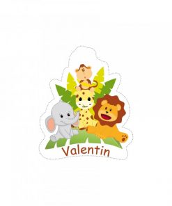 Stickers theme jungle