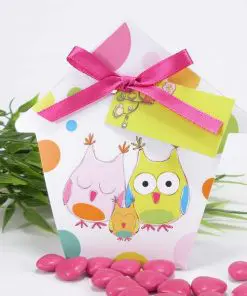 boite a dragees nichoir hiboux