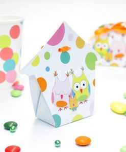 dragées hibou nichoir