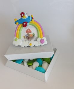 Cadre photo Avion Vert -Petit modèle