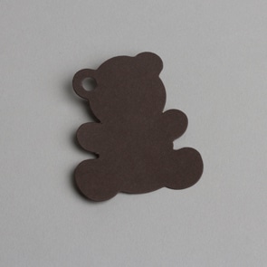 etiquette ourson chocolat