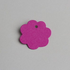 etiquette fleur fuchsia