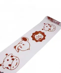 Baptême thème jungle - Chemin de table