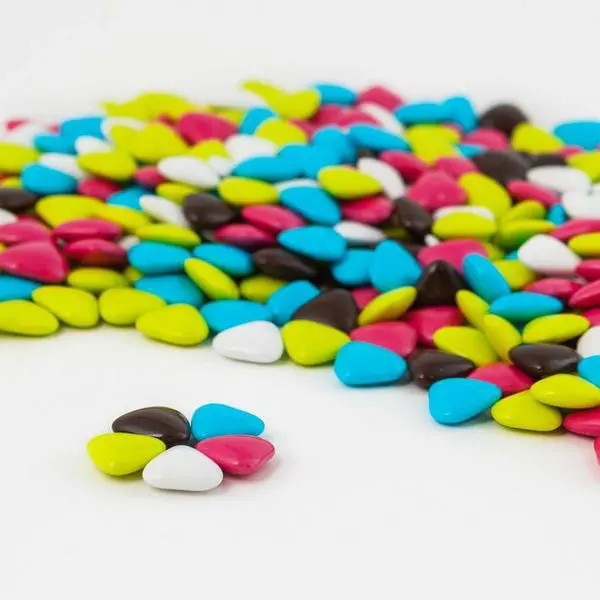 dragées mini coeur majesty