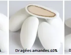 Alternative view of Dragées Avola Duchesse - Bleu -  500g