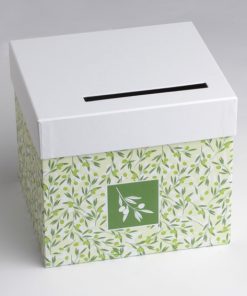 Urne de mariage olivier