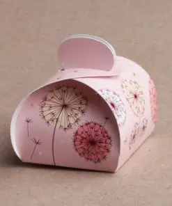 Boite à dragées Pissenlit - Mimosa PM - Lot de 10