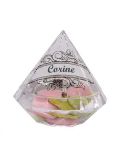 Contenant dragées diamant