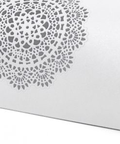 Boite à dragées dentelle