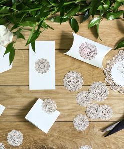 Boite à dragées dentelle