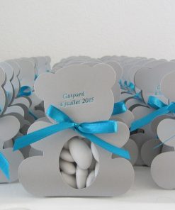 Forfait Impression dorure à chaud : Boite à dragées ourson