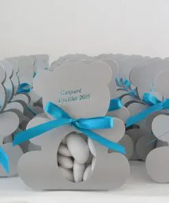 Forfait Impression dorure à chaud : Boite à dragées ourson