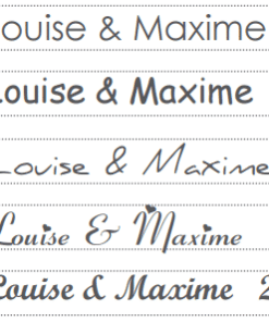 police impression ruban personnalisé