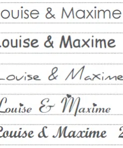 police impression ruban personnalisé