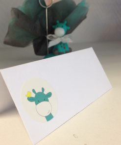 Alternative view of Stickers girafe emeraude - Lot de 30