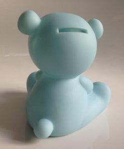 Alternative view of Tirelire ourson - Fuchsia