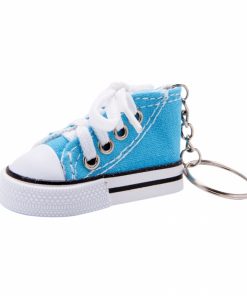 Porte clés basket bleu turquoise