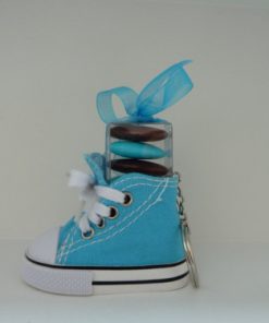 Alternative view of Porte clés basket bleu turquoise