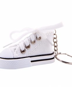 porte cles basket blanche