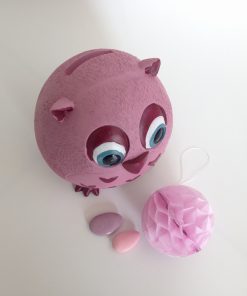 Alternative view of Tirelire Hibou - Parme