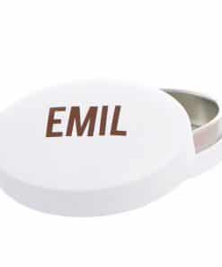 Boite a dragées ovale