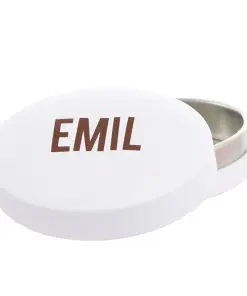 Boite a dragées ovale