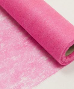 chemin de table fuchsia