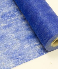 chemin de table bleu roy