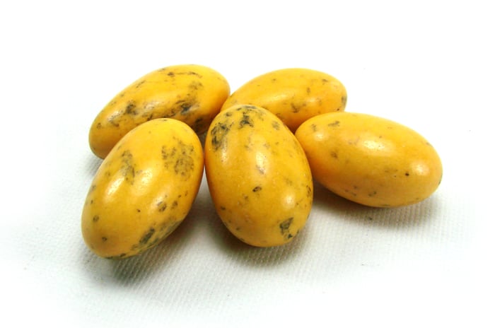 dragées creme brulee