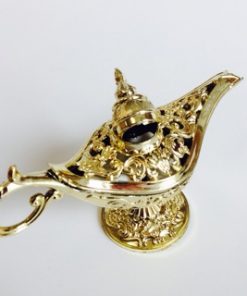 Dragees mariage oriental lampe d'aladin or