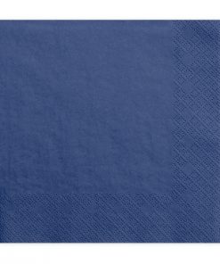 serviette bleu roi