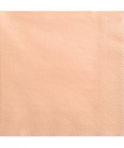 SERVIETTE EN PAPIER CORAIL