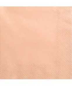 SERVIETTE EN PAPIER CORAIL