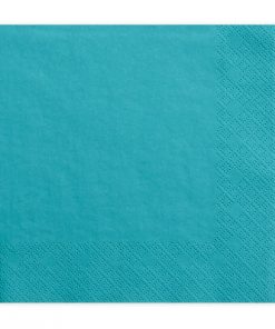 Serviette bleu turquoise