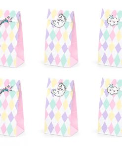 Sac à dragées licorne