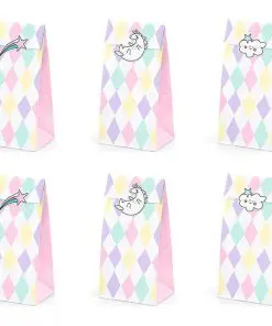 Sac à dragées licorne