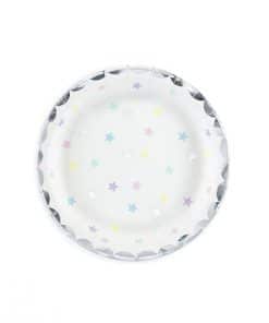 Assiette motif Etoiles - Lot de 6