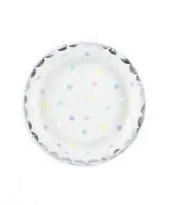 Assiette motif Etoiles - Lot de 6
