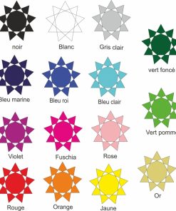 choix couleur de texte pour boite à dragées personnalisée
