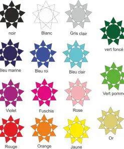 choix couleur de texte pour boite à dragées personnalisée