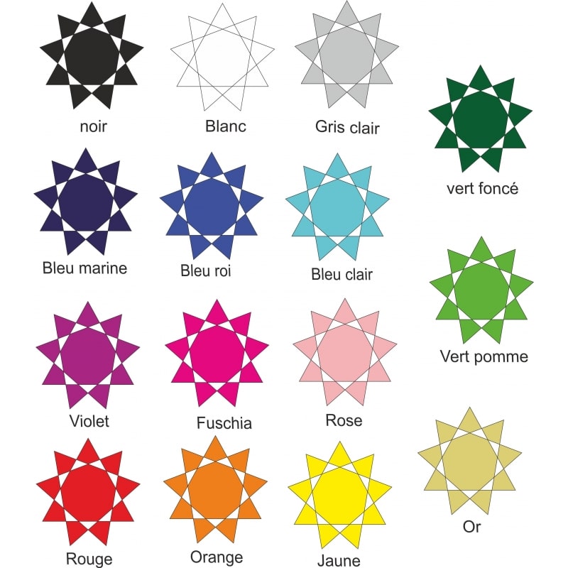 choix couleur de texte pour boite à dragées personnalisée