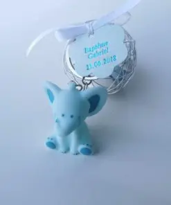 PORTE CLS ELEPHANT BLEU DRAGEES (1)