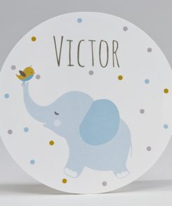 Collection pitch l'éléphant bleu bapteme garcon