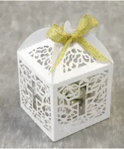 Boite a dragees communion croix