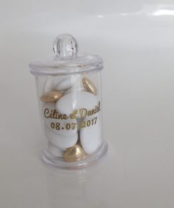 bocal a dragées bonbonniere