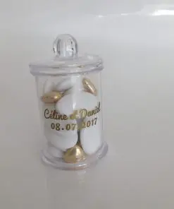 bocal a dragées bonbonniere